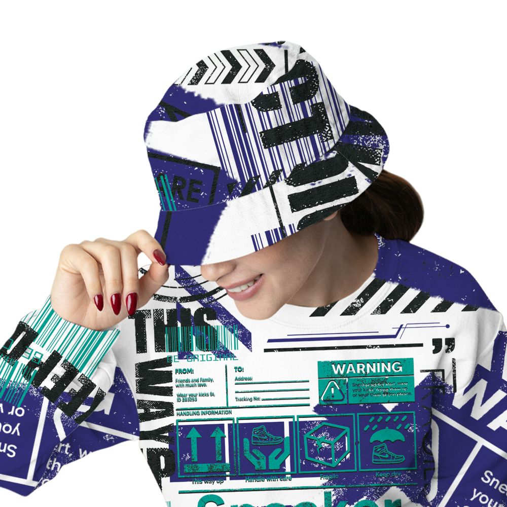 Grape-5s-NastyJamz-Bucket-Hat-Match-Sneaker-Addict-3D-All-Over-Print-Warning