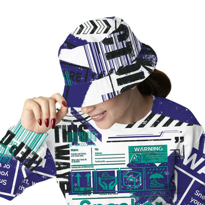 Grape-5s-NastyJamz-Bucket-Hat-Match-Sneaker-Addict-3D-All-Over-Print-Warning