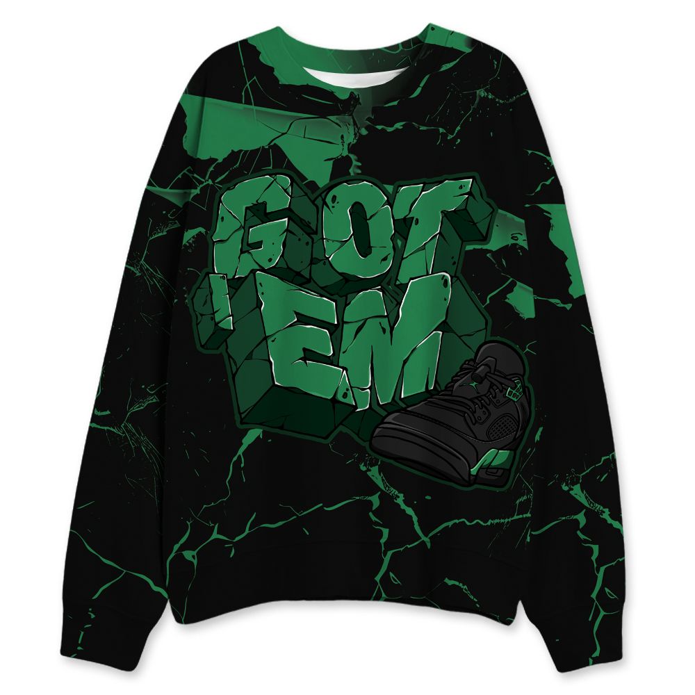 Spizike-Pine-Green-Black-Anthracite-NastyJamz-Sweatshirt-Match-Got-Em-All-Over-Print