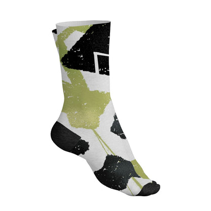 Luminous-Green-5s-NastyJamz-Socks-Match-Built-Different-All-Over-Print-Broken