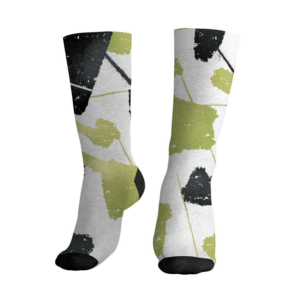 Luminous-Green-5s-NastyJamz-Socks-Match-Built-Different-All-Over-Print-Broken
