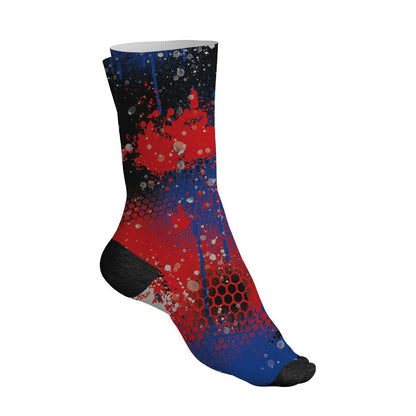 Rare-Air-4s-NastyJamz-Socks-Match-23-Painted-Graffiti