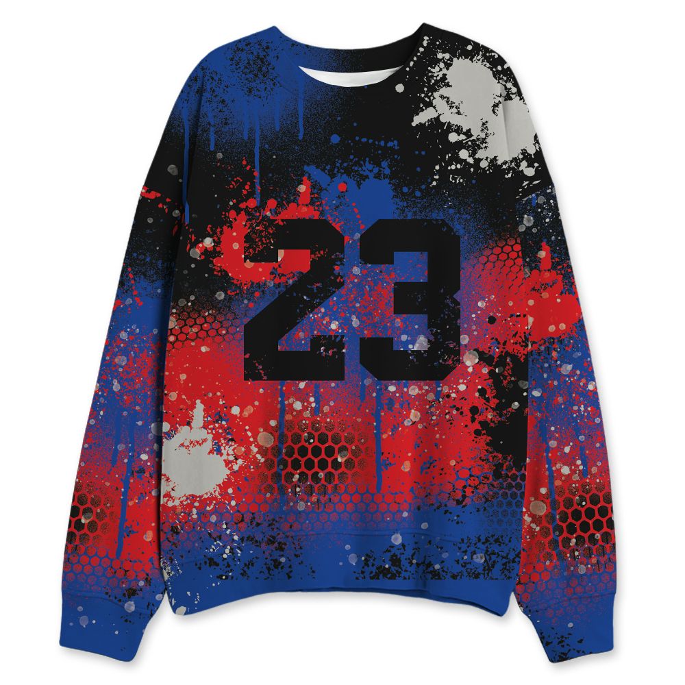 Rare-Air-4s-NastyJamz-Sweatshirt-Match-23-Painted-Graffiti