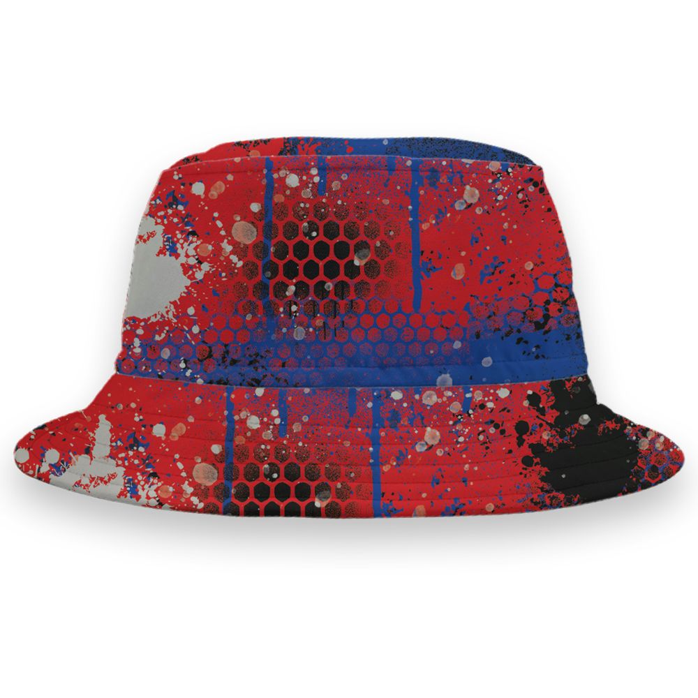 Rare-Air-4s-NastyJamz-Bucket-Hat-Match-23-Painted-Graffiti