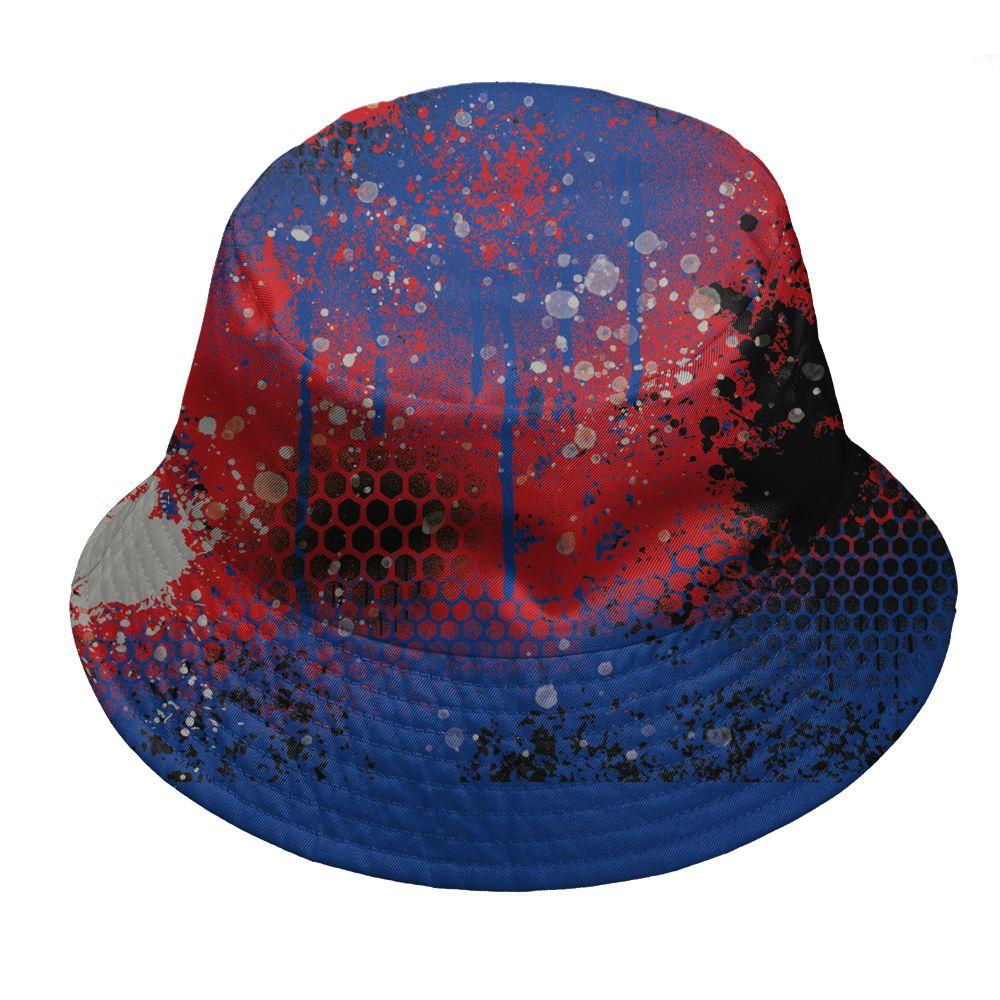 Rare-Air-4s-NastyJamz-Bucket-Hat-Match-23-Painted-Graffiti