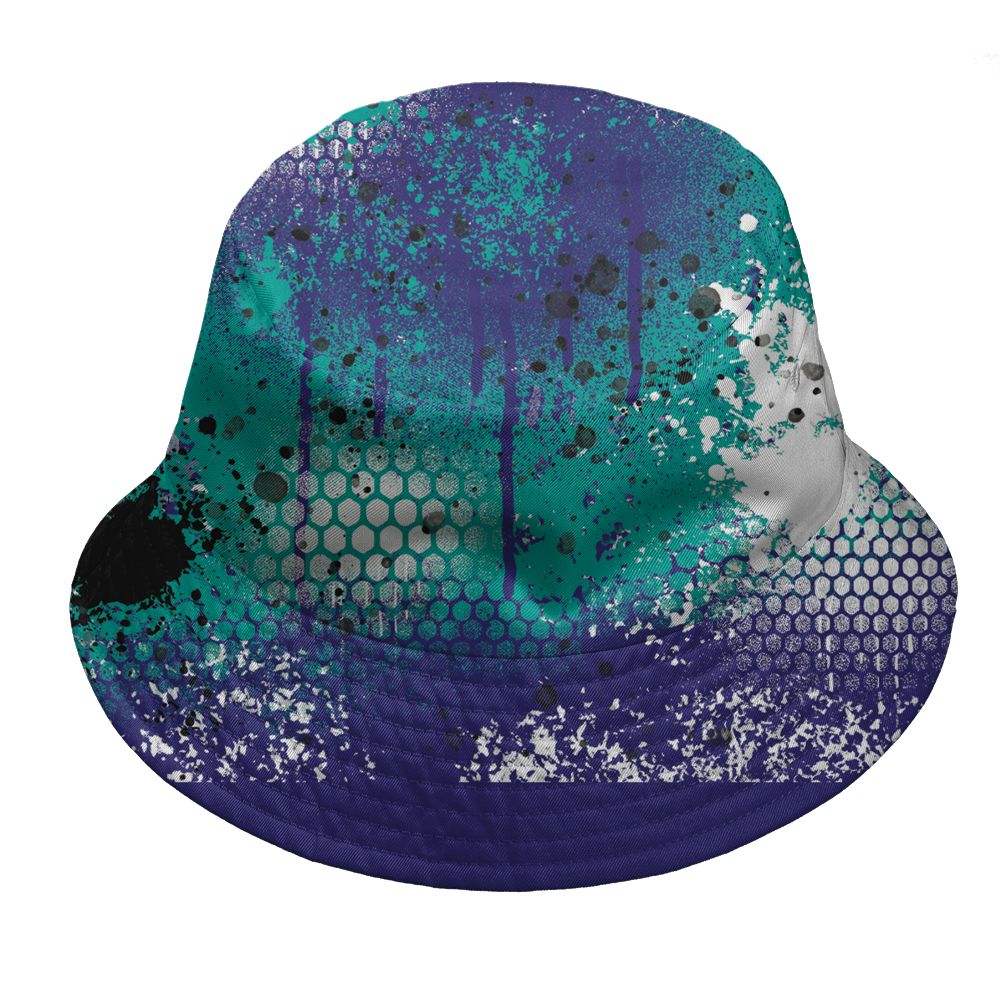 Grape-5s-NastyJamz-Bucket-Hat-Match-23-Painted-Graffiti