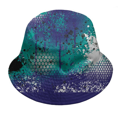 Grape-5s-NastyJamz-Bucket-Hat-Match-23-Painted-Graffiti