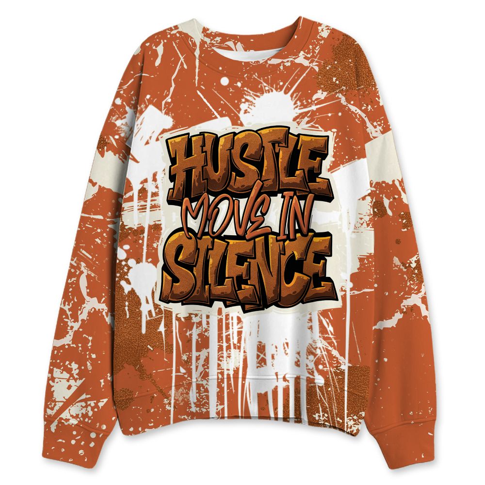 AM-Waffle-Racer-Orange-NastyJamz-Sweatshirt-Match-Hustle-Move-In-Silence-All-Over-Print