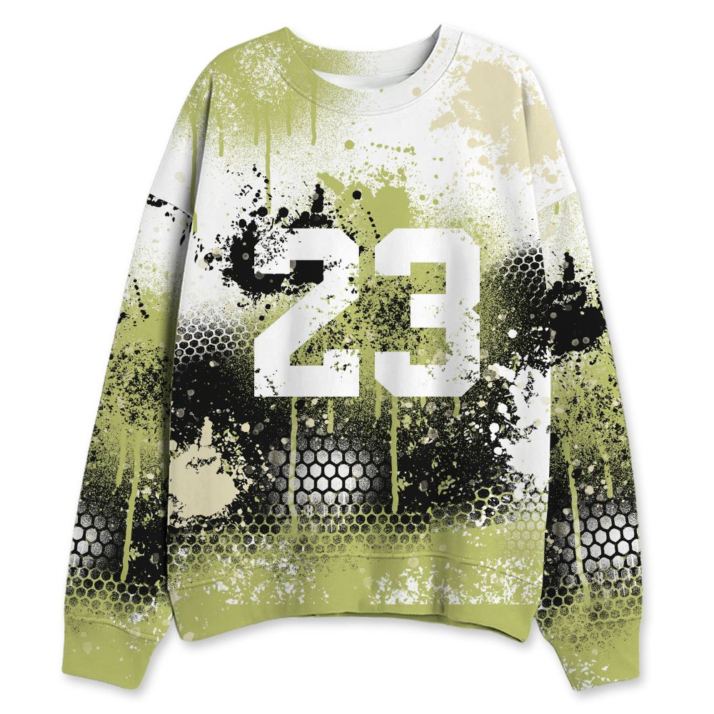 Luminous-Green-5s-NastyJamz-Sweatshirt-Match-23-Painted-Graffiti