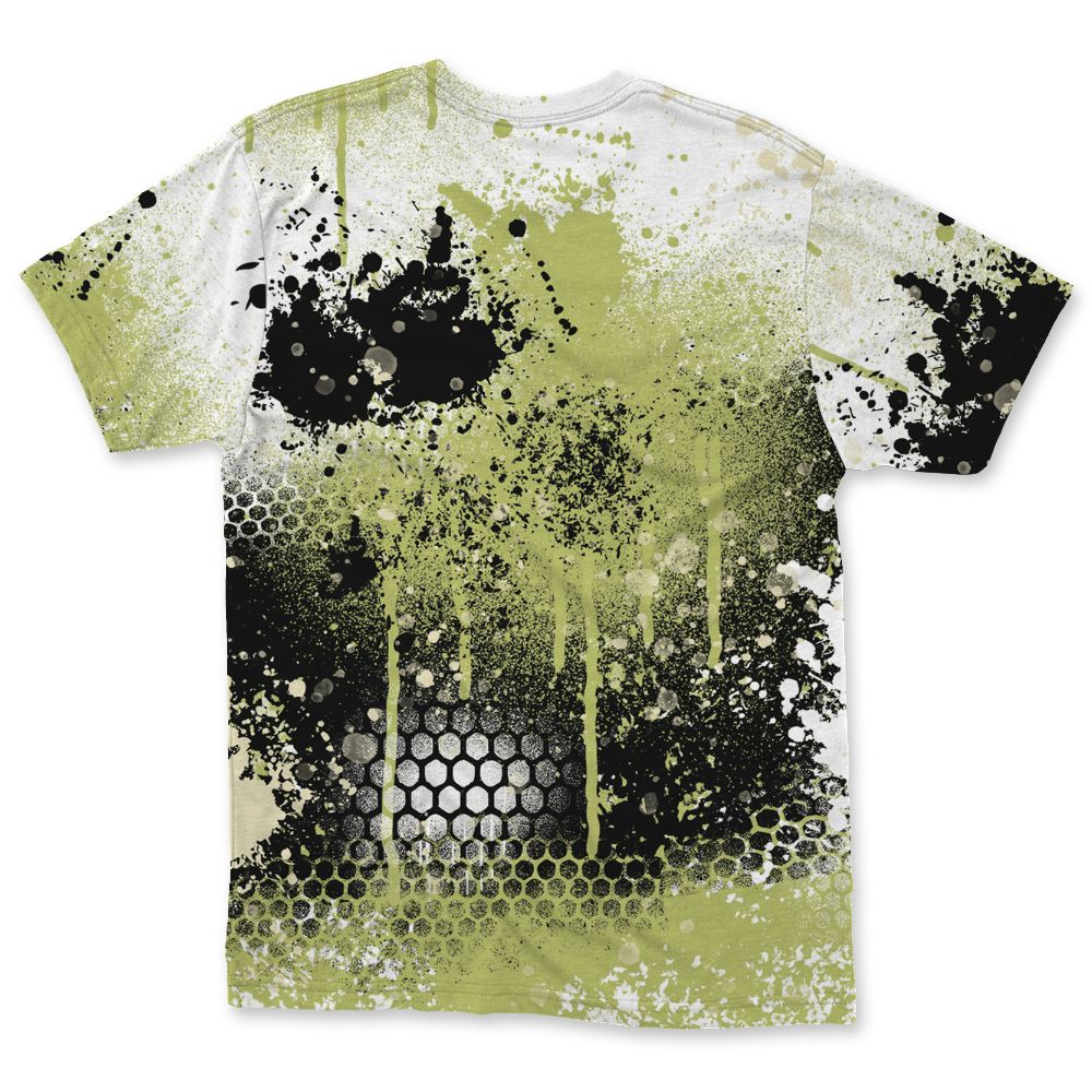 Luminous-Green-5s-NastyJamz-T-Shirt-Match-23-Painted-Graffiti