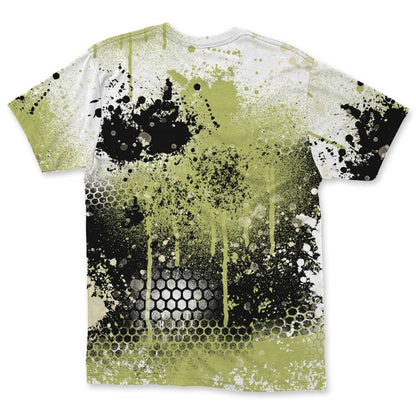 Luminous-Green-5s-NastyJamz-T-Shirt-Match-23-Painted-Graffiti
