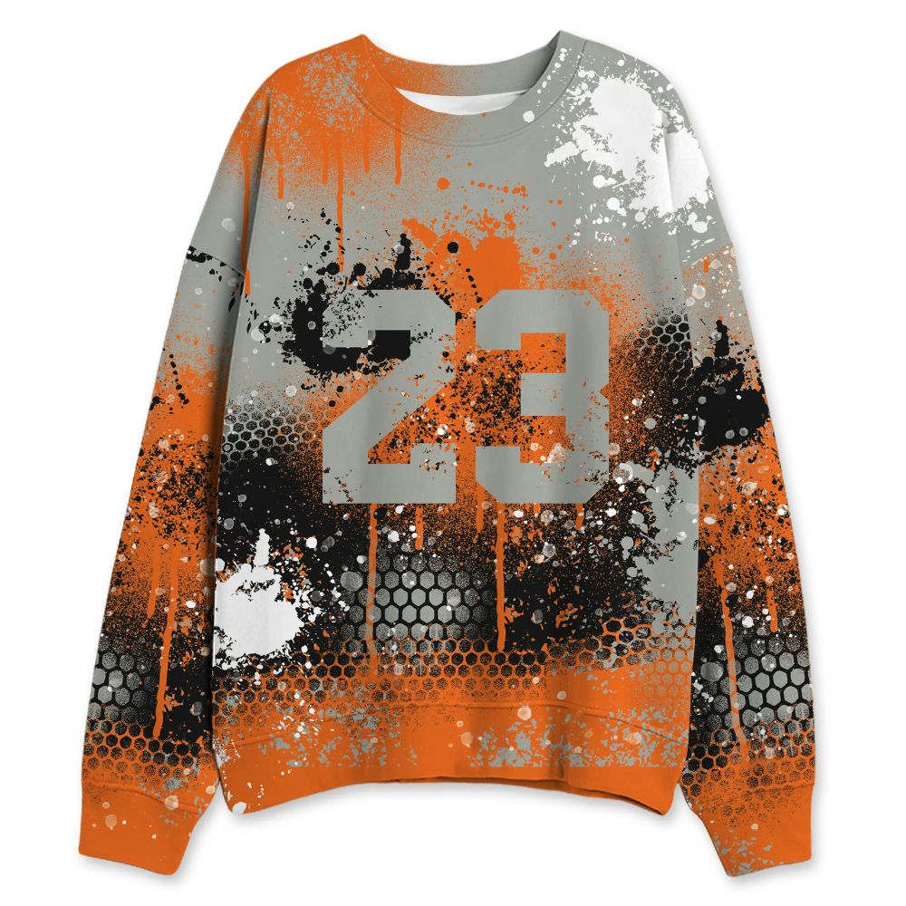 AM-95-OG-Bright-Mandarin-NastyJamz-Sweatshirt-Match-23-Painted-Graffiti