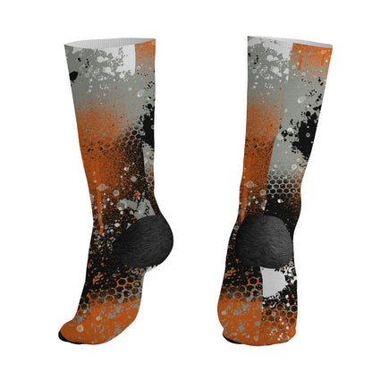 AM-95-OG-Bright-Mandarin-NastyJamz-Socks-Match-23-Painted-Graffiti