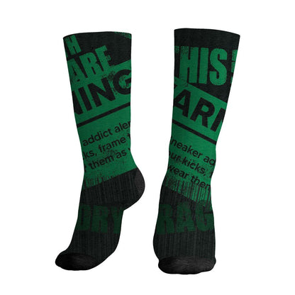 Spizike-Pine-Green-Black-Anthracite-NastyJamz-Socks-Match-Sneaker-Addict-All-Over-Print-Warning