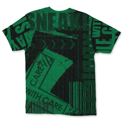 Spizike-Pine-Green-Black-Anthracite-NastyJamz-T-Shirt-Match-Sneaker-Addict-All-Over-Print-Warning