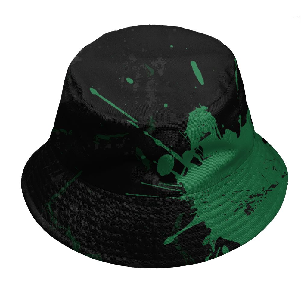 Spizike-Pine-Green-Black-Anthracite-NastyJamz-Bucket-Hat-Match-Hustle-Move-In-Silence-3D-All-Over-Print