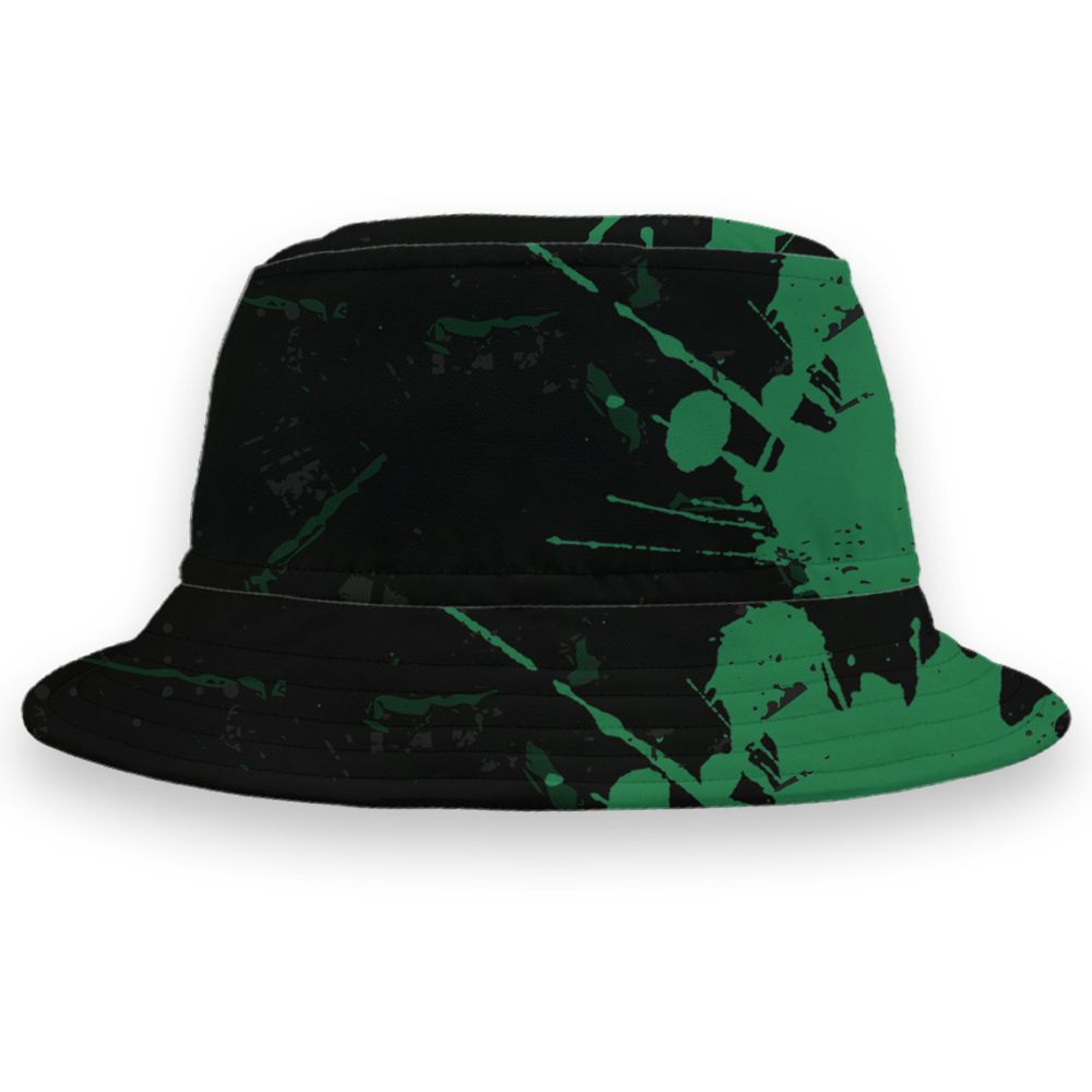 Spizike-Pine-Green-Black-Anthracite-NastyJamz-Bucket-Hat-Match-Hustle-Move-In-Silence-3D-All-Over-Print