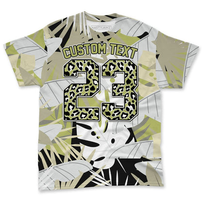Luminous-Green-5s-NastyJamz-T-Shirt-Match-Custom-23-Leopard-All-Over-Print