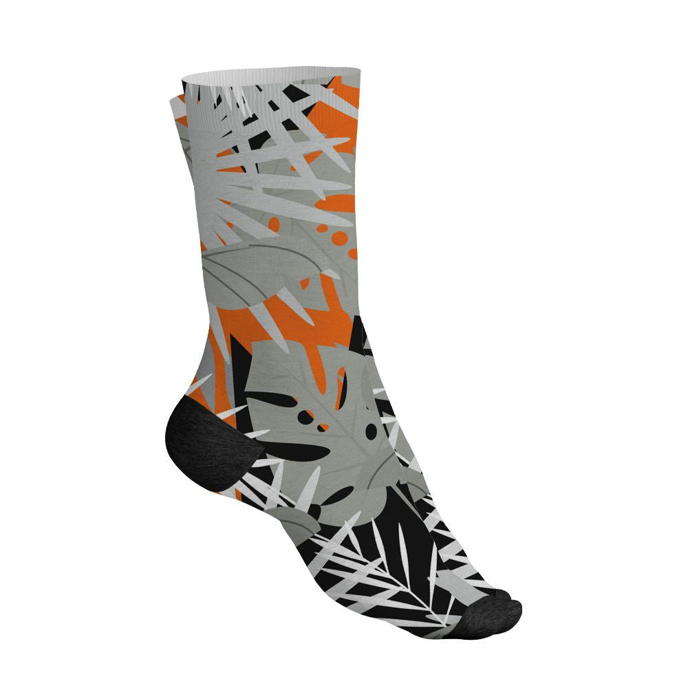 AM-95-OG-Bright-Mandarin-NastyJamz-Socks-Match-Custom-23-Leopard-All-Over-Print