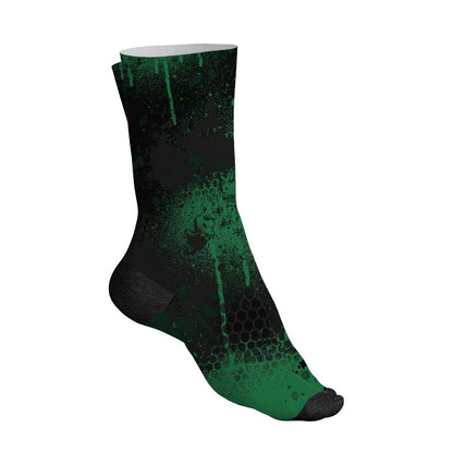 Spizike-Pine-Green-Black-Anthracite-NastyJamz-Socks-Match-23-Painted-Graffiti