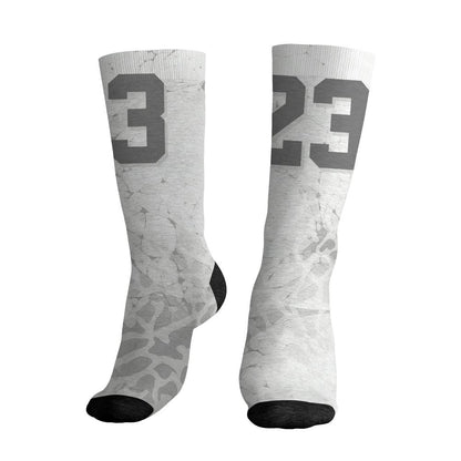 Pure-Money-3s-NastyJamz-Socks-Match-23-Sneaker-All-Over-Print