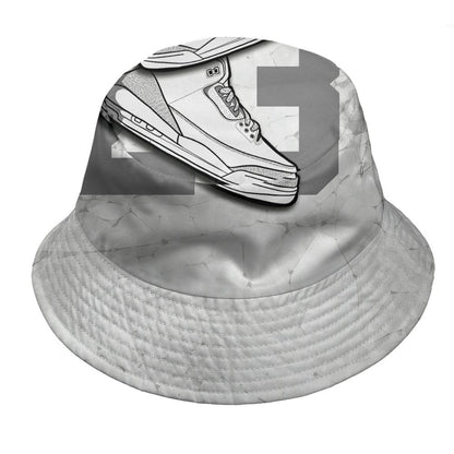 Pure-Money-3s-NastyJamz-Bucket-Hat-Match-23-Sneaker-3D-All-Over-Print