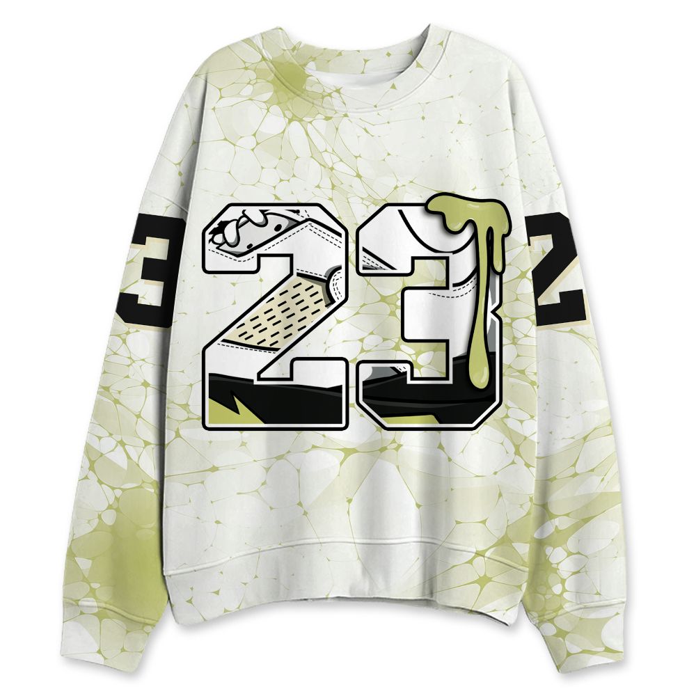 Luminous-Green-5s-NastyJamz-Sweatshirt-Match-23-Sneaker-All-Over-Print