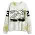 Luminous-Green-5s-NastyJamz-Sweatshirt-Match-23-Sneaker-All-Over-Print