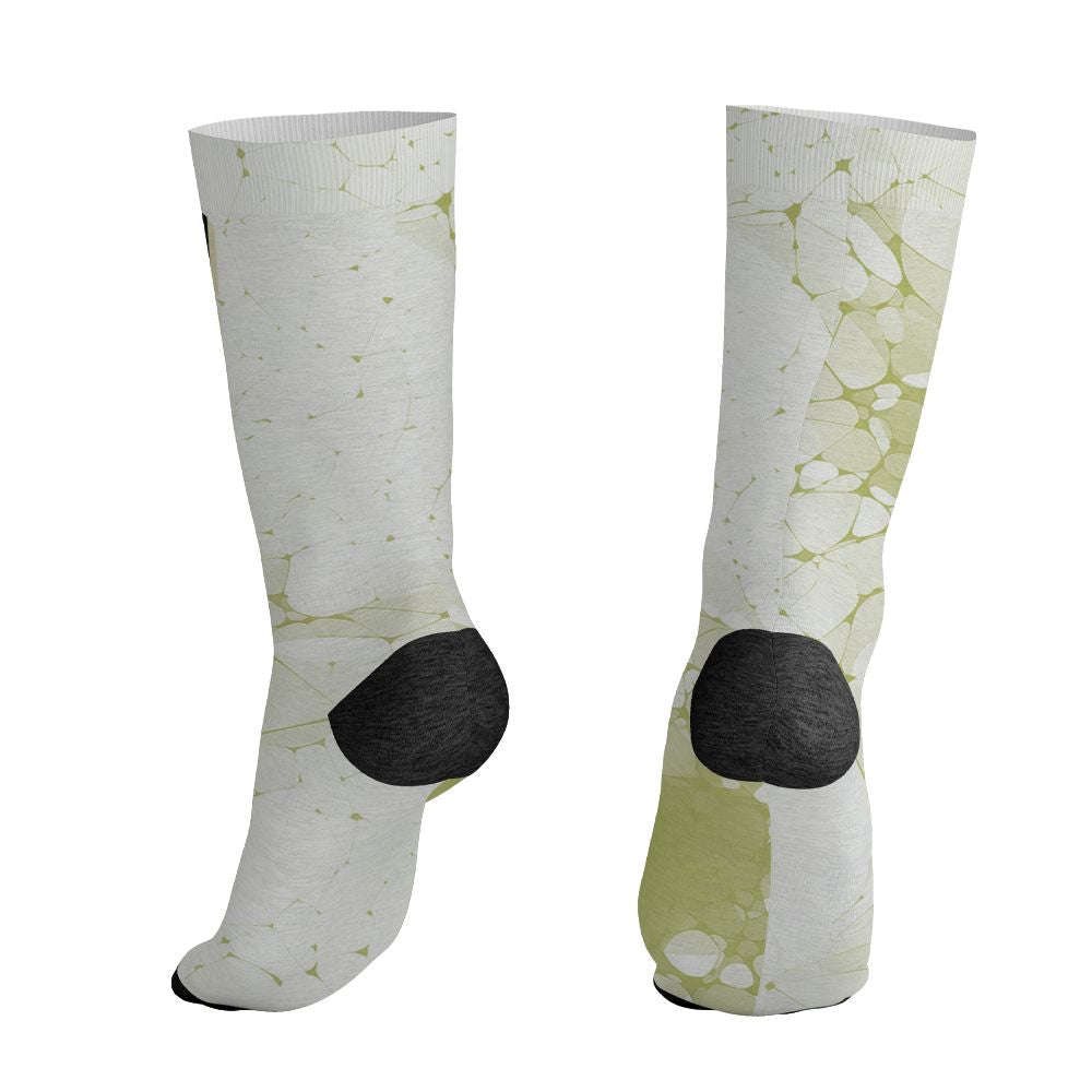 Luminous-Green-5s-NastyJamz-Socks-Match-23-Sneaker-All-Over-Print