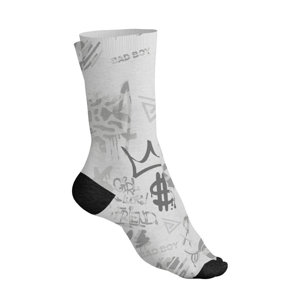 Pure-Money-3s-NastyJamz-Socks-Match-Graffiti-King-All-Over-Print-Doodle-Style