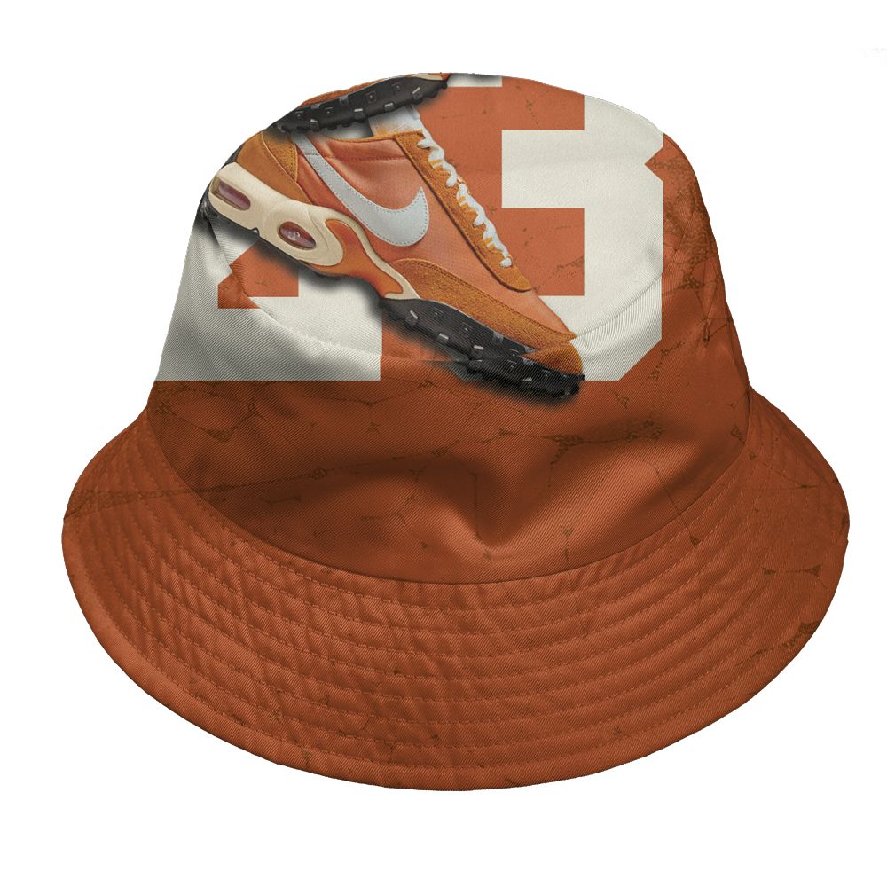 AM-Waffle-Racer-Orange-NastyJamz-Bucket-Hat-Match-23-Sneaker-3D-All-Over-Print