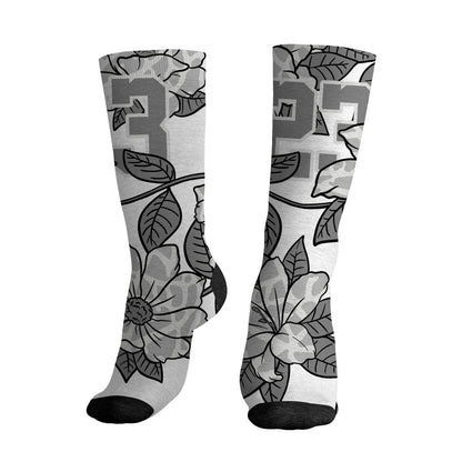 Pure-Money-3s-NastyJamz-Socks-Match-23-Floral-All-Over-Print-Flower