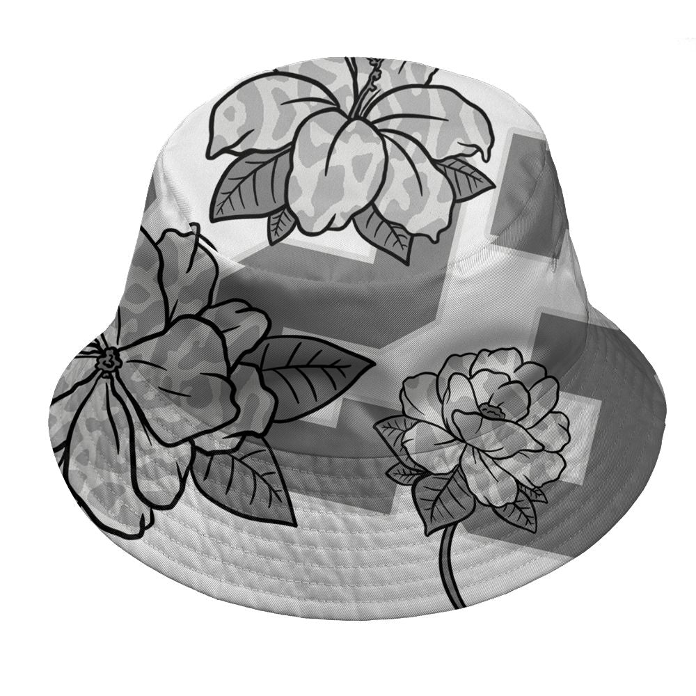 Pure-Money-3s-NastyJamz-Bucket-Hat-Match-23-Floral-3D-All-Over-Print-Flower