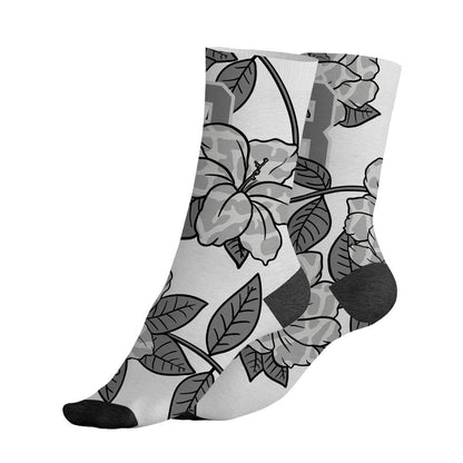 Pure-Money-3s-NastyJamz-Socks-Match-23-Floral-All-Over-Print-Flower