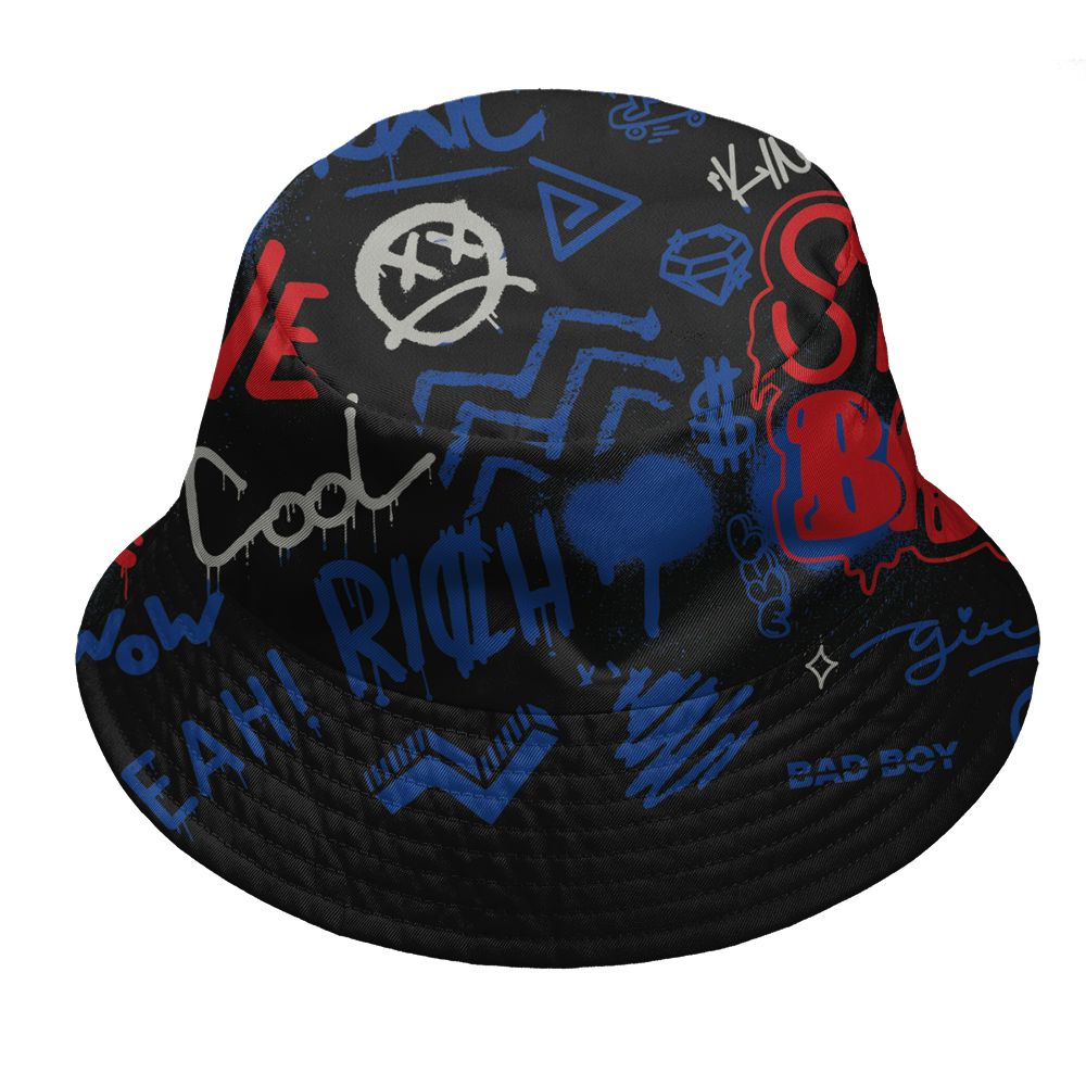 Rare-Air-4s-NastyJamz-Bucket-Hat-Match-Graffiti-King-3D-All-Over-Print-Doodle-Style