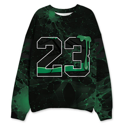 Spizike-Pine-Green-Black-Anthracite-NastyJamz-Sweatshirt-Match-23-Sneaker-All-Over-Print