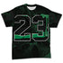 Spizike-Pine-Green-Black-Anthracite-NastyJamz-T-Shirt-Match-23-Sneaker-All-Over-Print