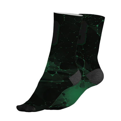 Spizike-Pine-Green-Black-Anthracite-NastyJamz-Socks-Match-23-Sneaker-All-Over-Print