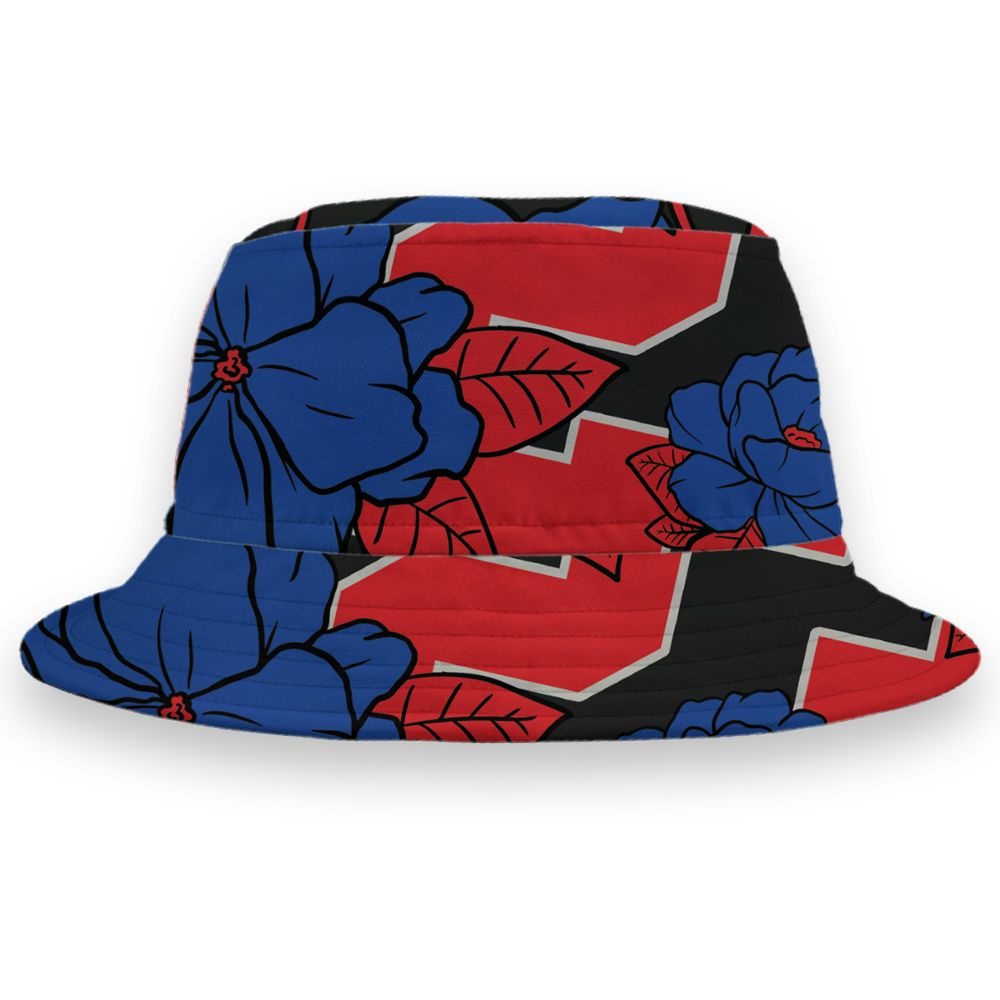 Rare-Air-4s-NastyJamz-Bucket-Hat-Match-23-Floral-3D-All-Over-Print-Flower