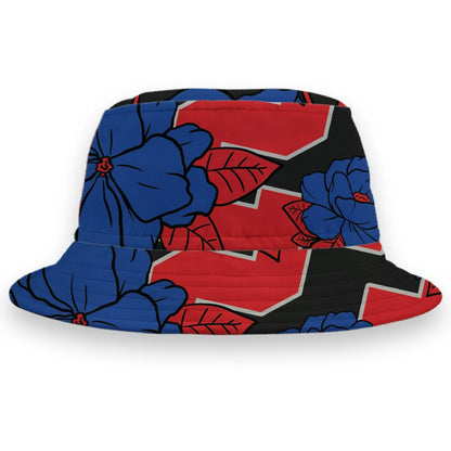 Rare-Air-4s-NastyJamz-Bucket-Hat-Match-23-Floral-3D-All-Over-Print-Flower