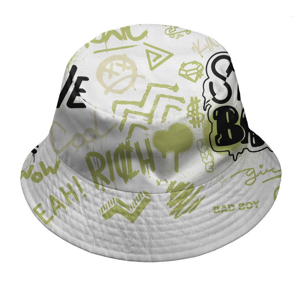 Luminous-Green-5s-NastyJamz-Bucket-Hat-Match-Graffiti-King-3D-All-Over-Print-Doodle-Style