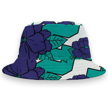 Grape-5s-NastyJamz-Bucket-Hat-Match-23-Floral-3D-All-Over-Print-Flower