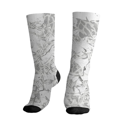 Pure-Money-3s-NastyJamz-Socks-Match-Tough-People-Never-Fall-All-Over-Print