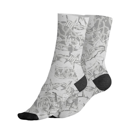 Pure-Money-3s-NastyJamz-Socks-Match-Tough-People-Never-Fall-All-Over-Print