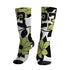 Luminous-Green-5s-NastyJamz-Socks-Match-23-Floral-All-Over-Print-Flower