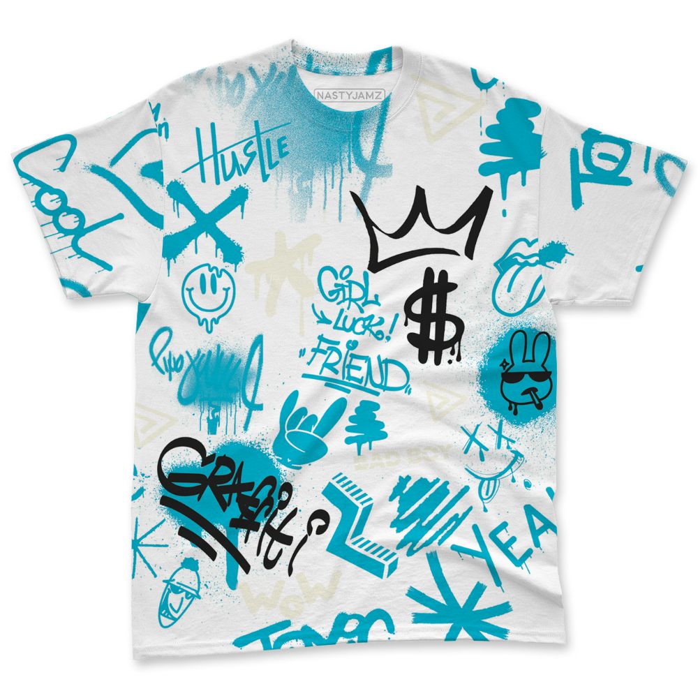 Dunk-Low-N7-NastyJamz-T-Shirt-Match-Graffiti-King-All-Over-Print-Doodle-Style