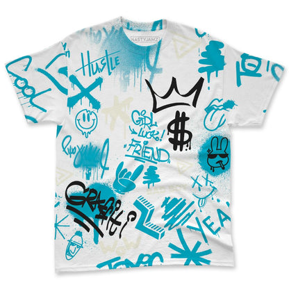 Dunk-Low-N7-NastyJamz-T-Shirt-Match-Graffiti-King-All-Over-Print-Doodle-Style