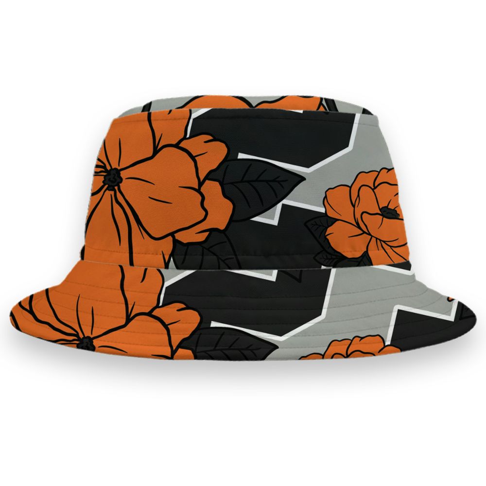 AM-95-OG-Bright-Mandarin-NastyJamz-Bucket-Hat-Match-23-Floral-3D-All-Over-Print-Flower