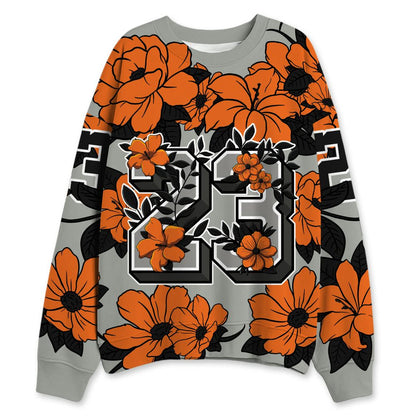 AM-95-OG-Bright-Mandarin-NastyJamz-Sweatshirt-Match-23-Floral-All-Over-Print-Flower