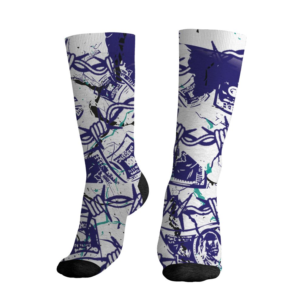 Grape-5s-NastyJamz-Socks-Match-Tough-People-Never-Fall-All-Over-Print